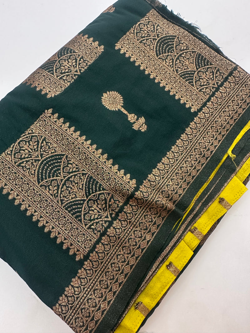 Kalamkari Tussar Printed-M26