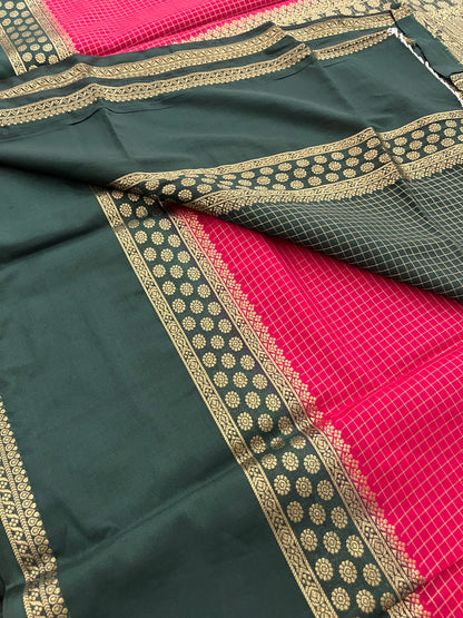 Designer crape silk