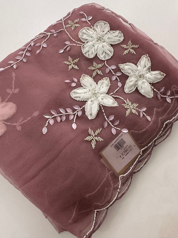 Organza Work Fancy Appliqué Work-M24