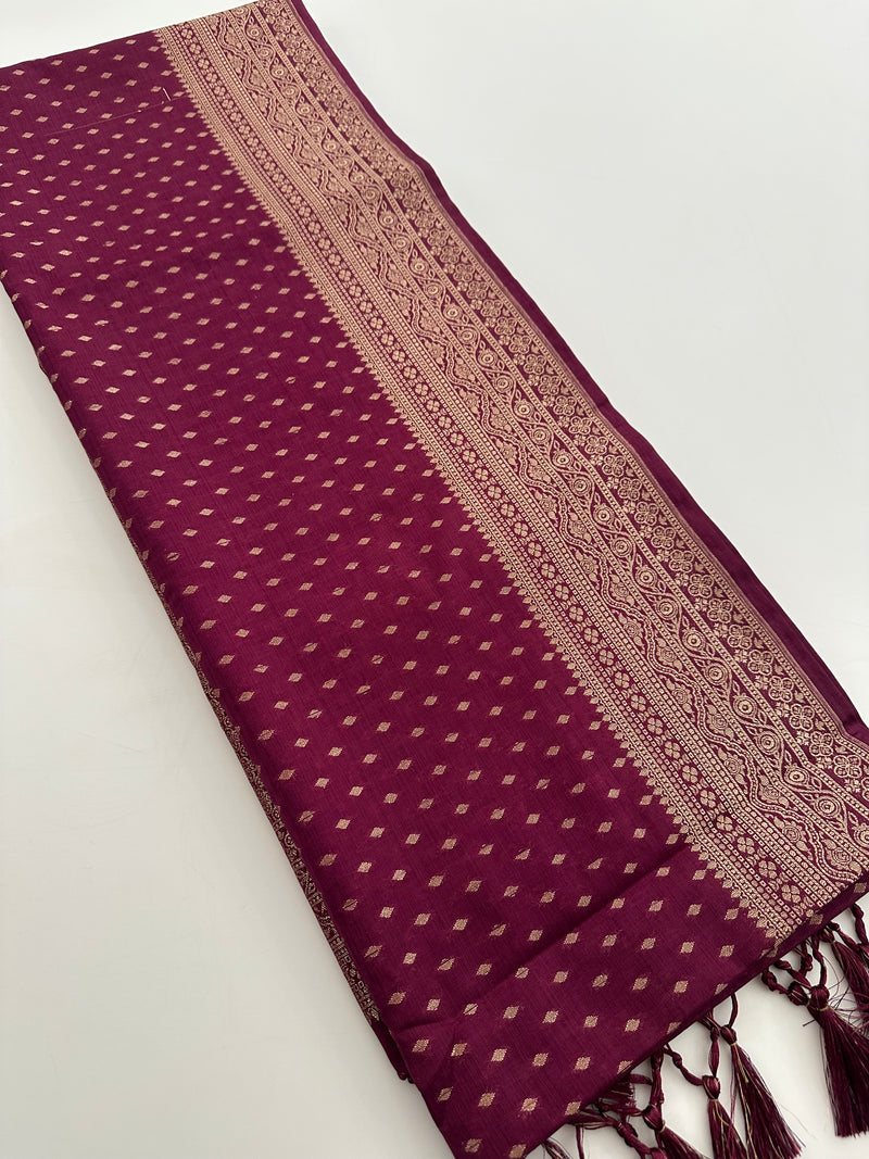 Venkatagiri Cotton Saree-JU5