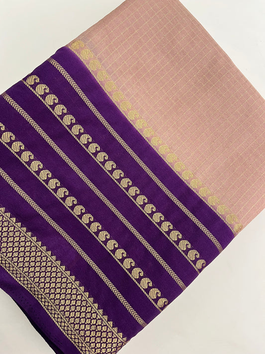 Crepe Silk Designer Saree