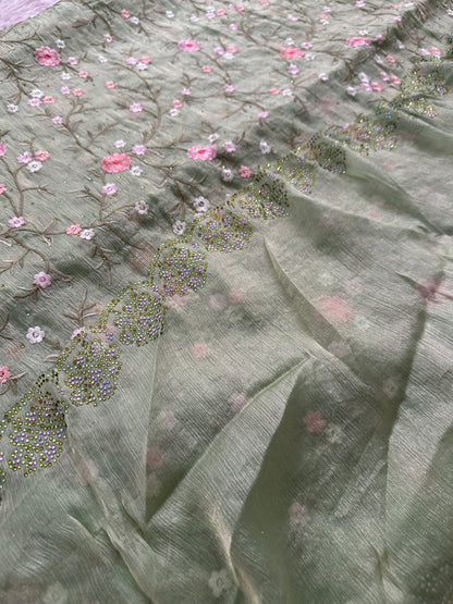 Embroidery Fancy Organza-M10