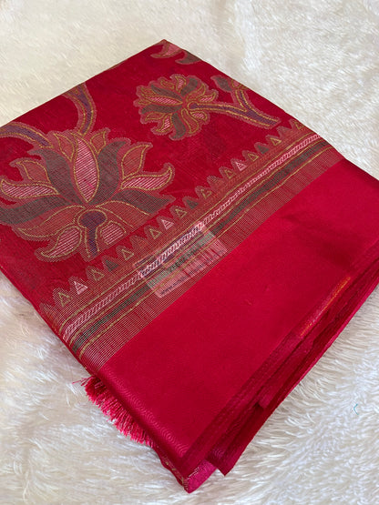 Linen chiffon