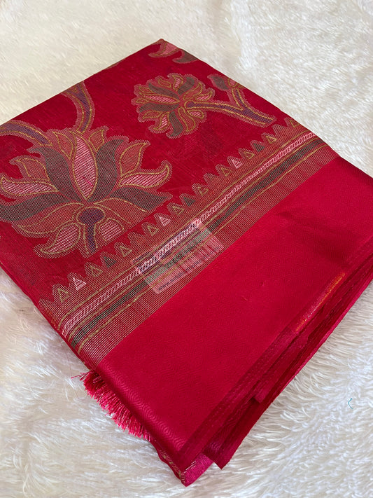 Linen chiffon