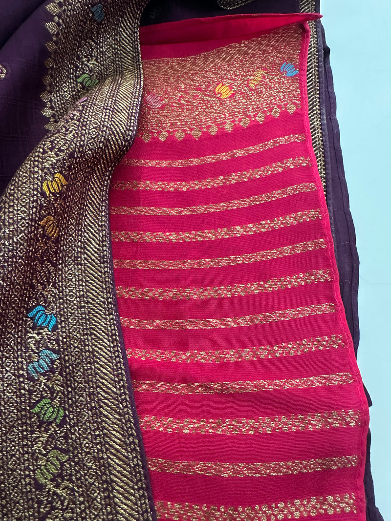 Full Weaving Pure Tussar Premium Designer Saree-J26