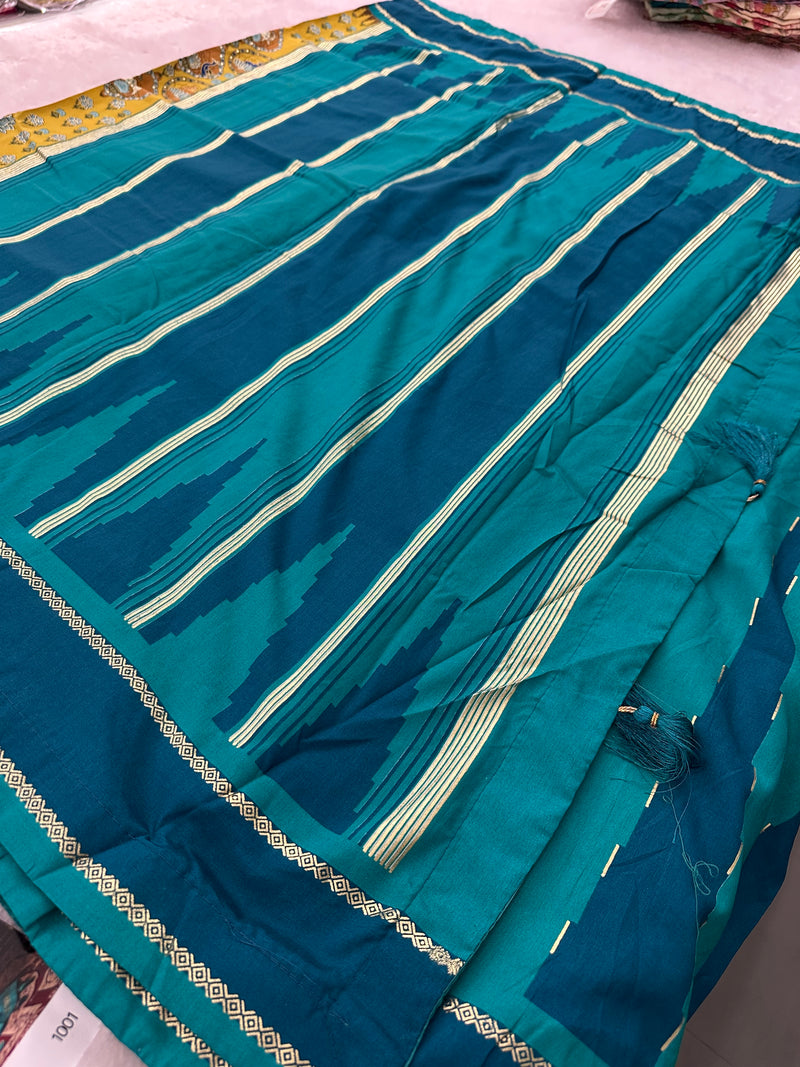 Pichwai Silk Printed-JU3