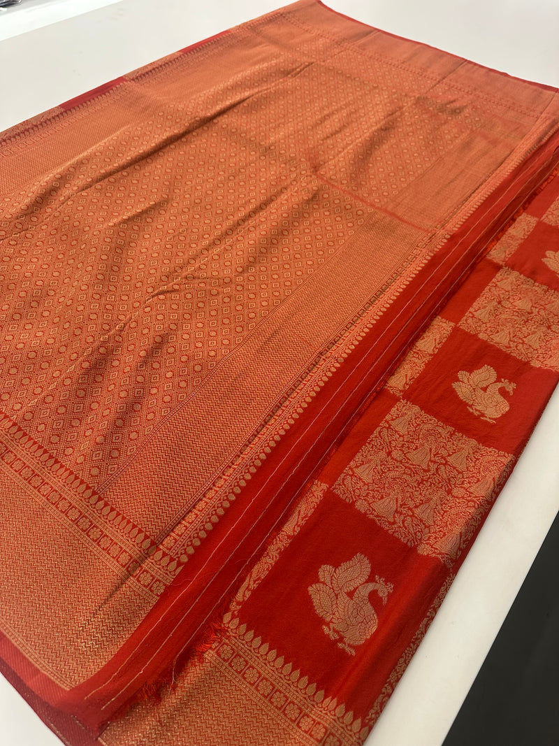 Banarsi Crape Silk-J29