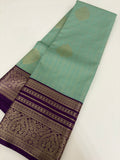 Semi Kanchi Silk Saree-JU31