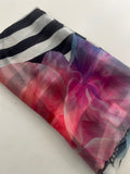 Organza Chiffon Fancy Saree-J9