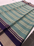 Semi Crepe Fancy Sarees🌹AU18