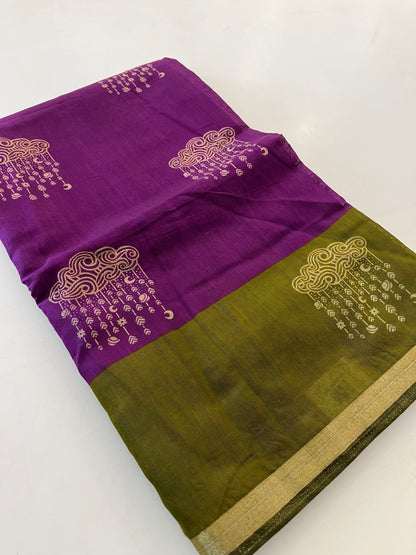 Tussar fancy