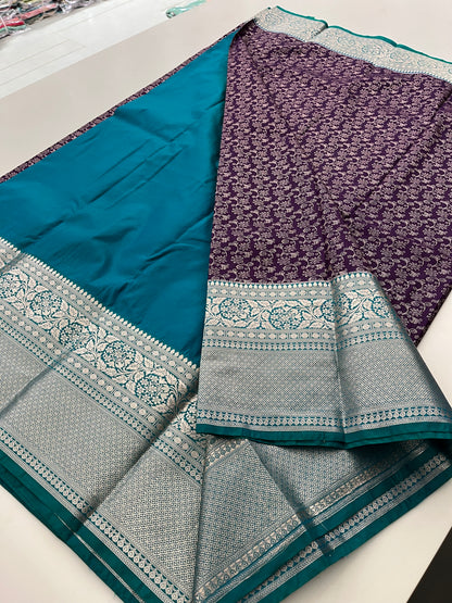 Semi Kanjeevaram  Tissue Silk Saree