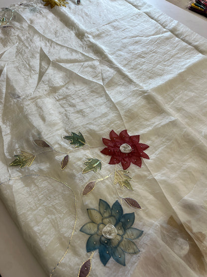 Buttersilk fancy saree