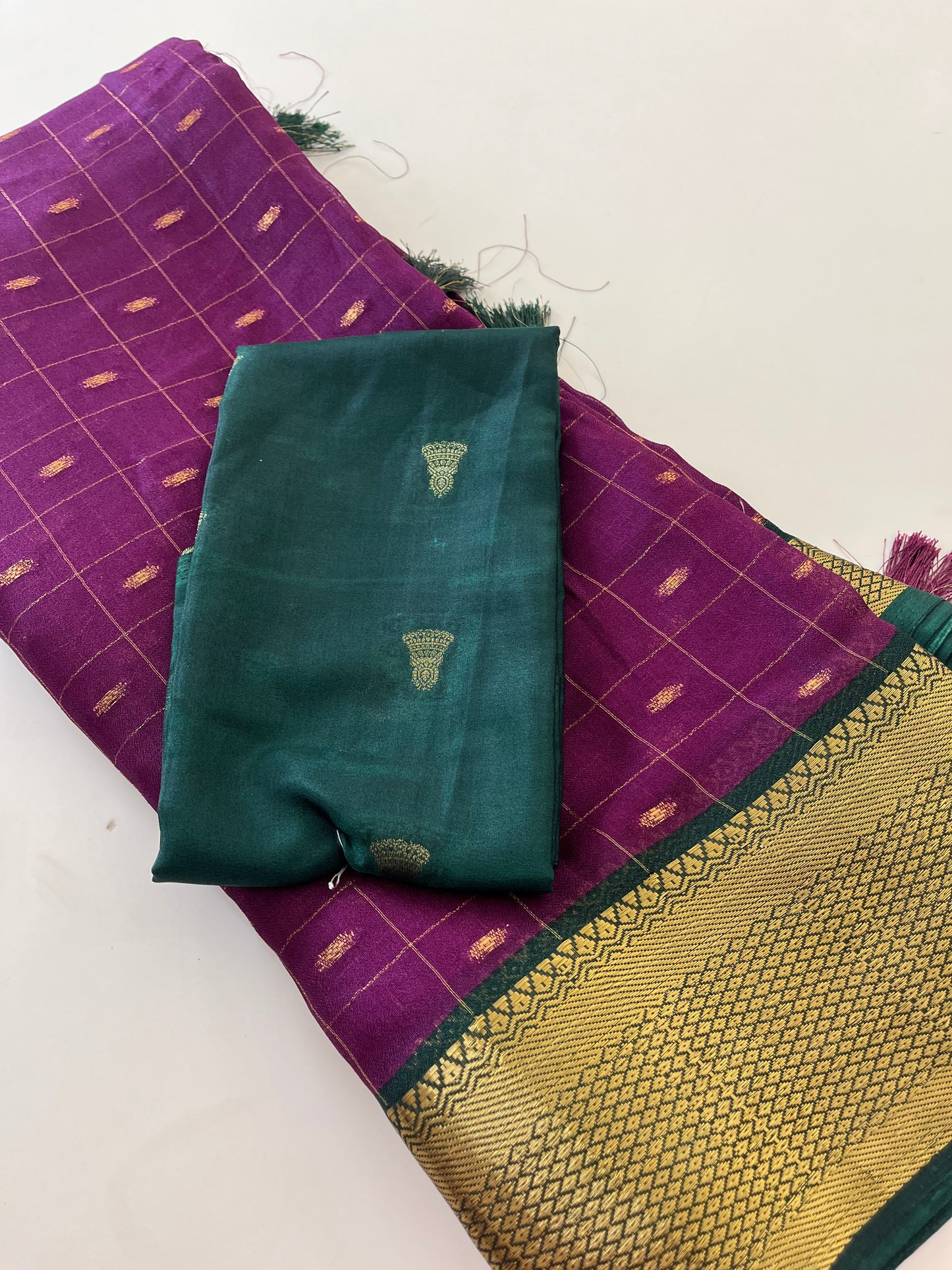 Moonga silk saree