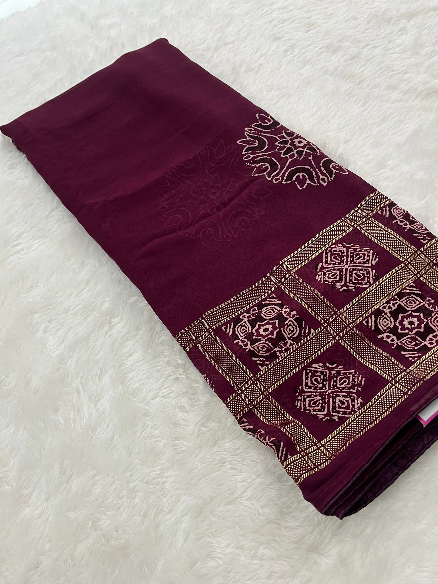 Bandhini Crape Chiffon