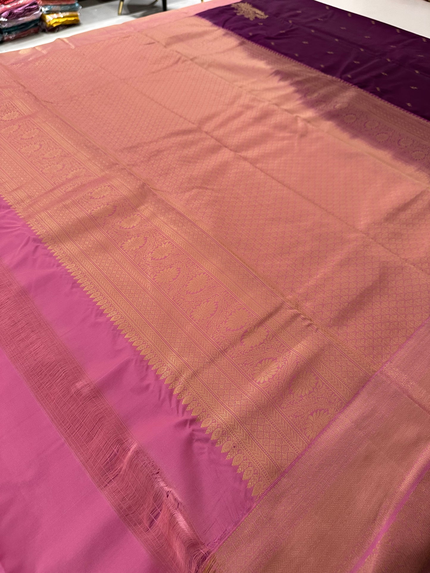 Semi Kanchi Silk Saree