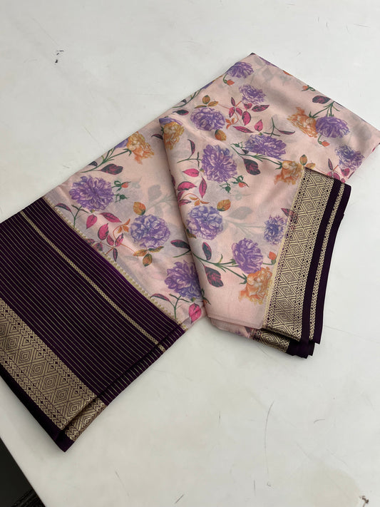 MA15 Printed semi crape
