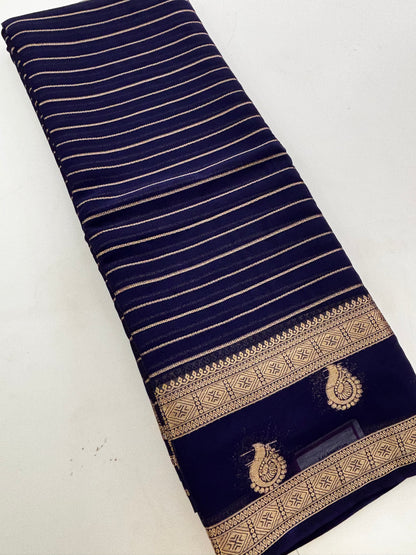 Premium Chiffon Saree-M15