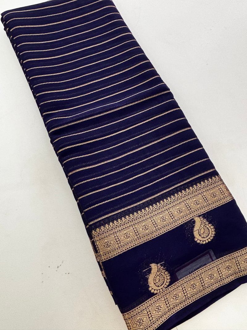 Premium Chiffon Saree-M15
