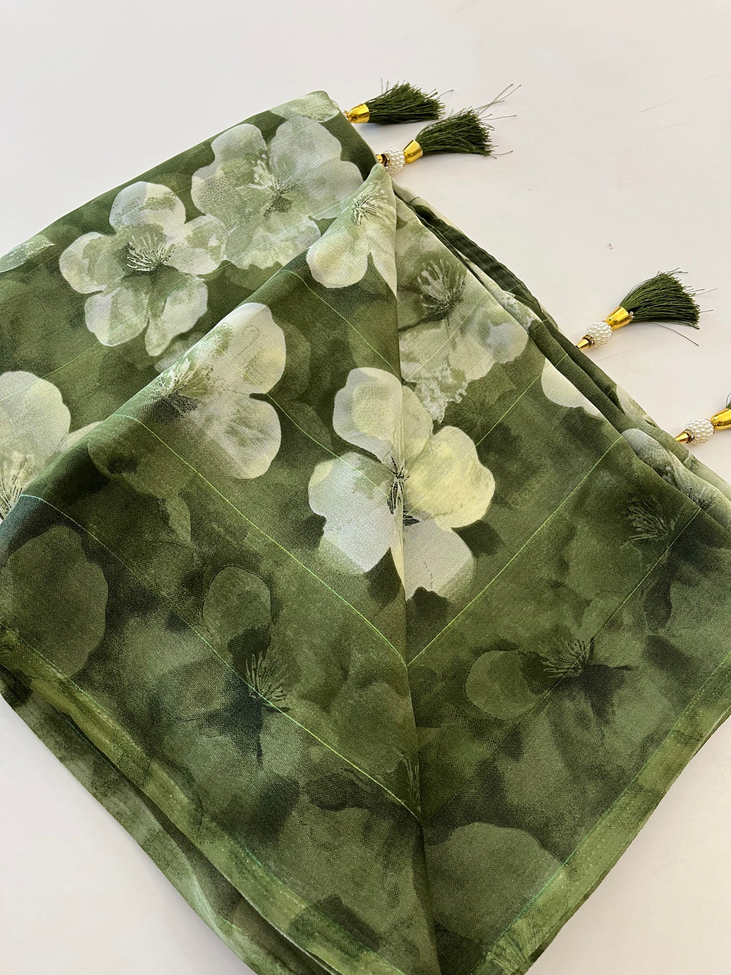 Floral chiffon
