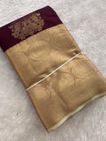 Semi Kanchi Silk Saree-(Ju2)