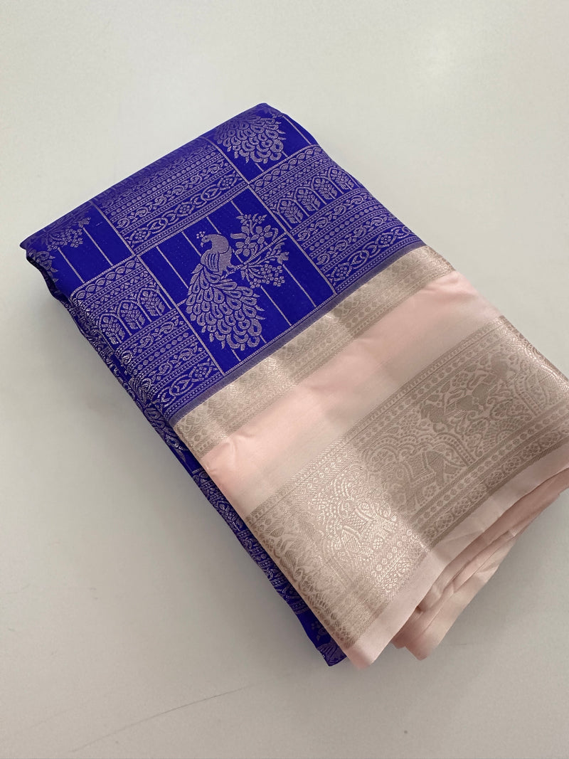 Kuttu Kanchi Tissue Semi Silk🌹-AU6