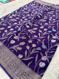 Tulips Linen Premium Saree-M13