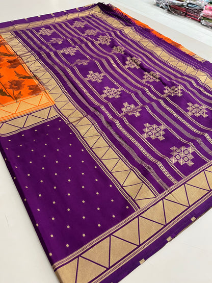 Ap18 printed crape silk