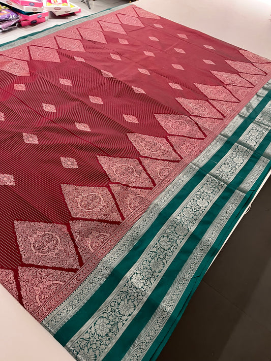 Kanchi  Sami Silk Brocade