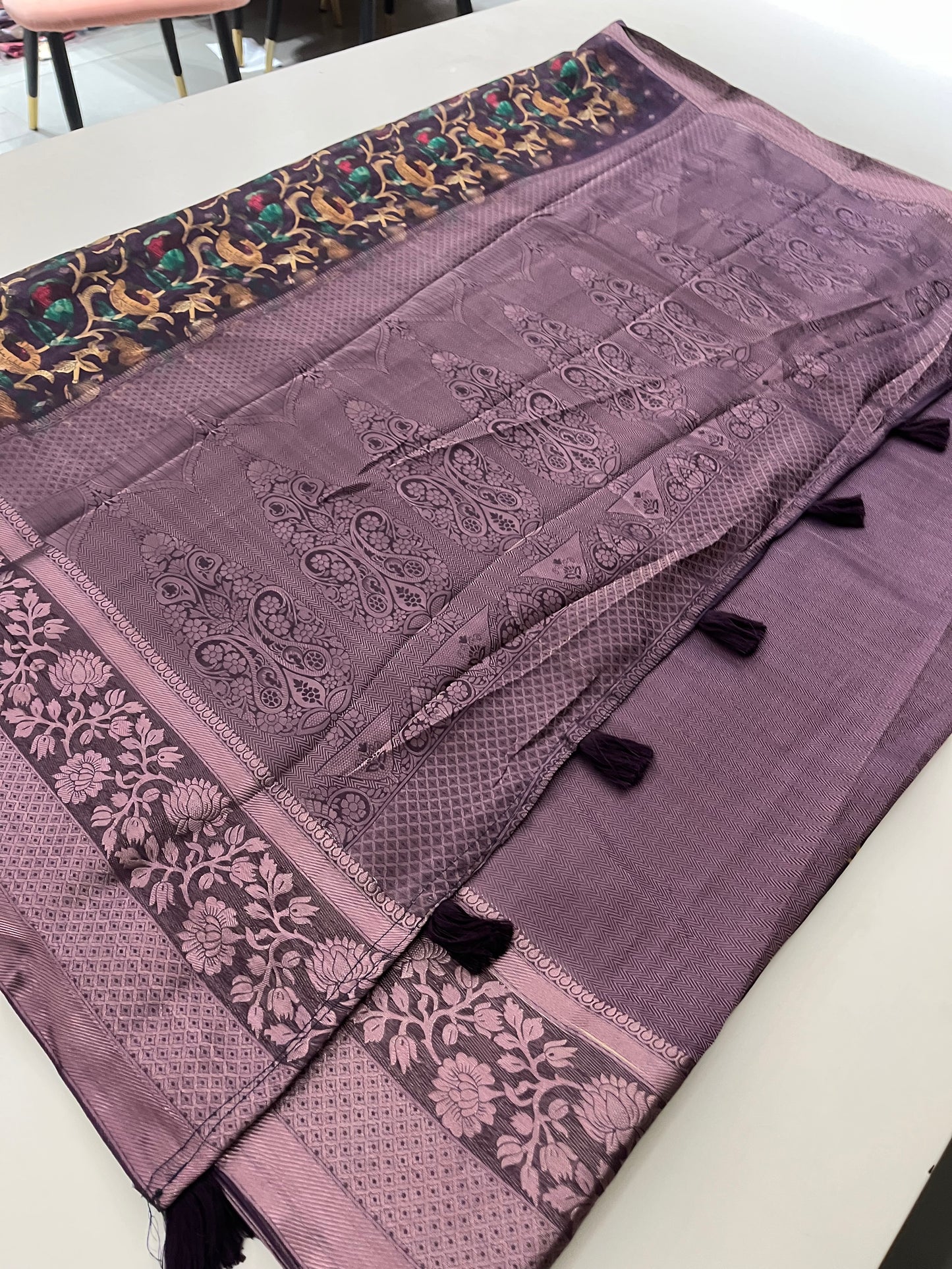 Premium printed Brosso Saree