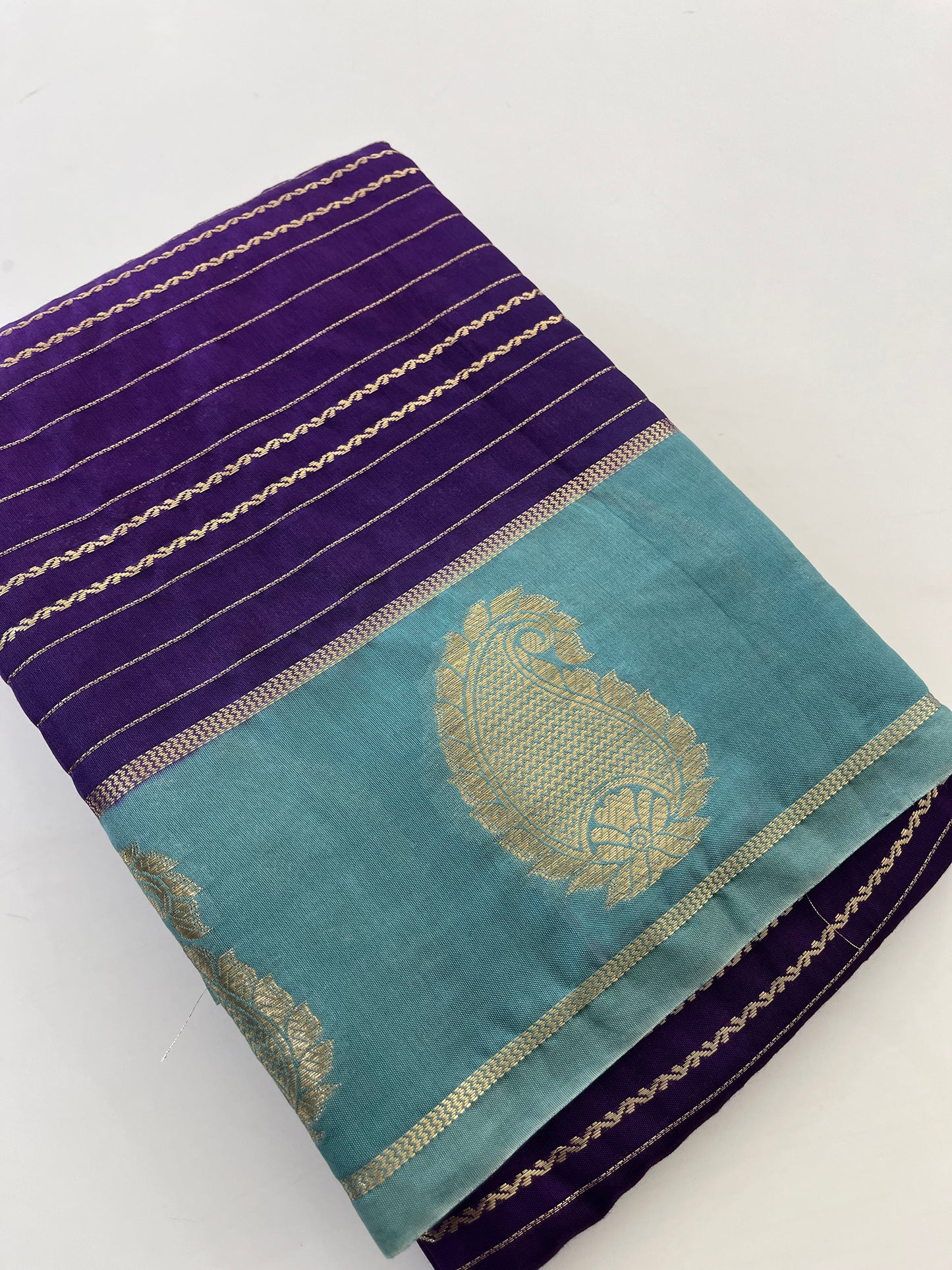 Semi Mysore silk new design