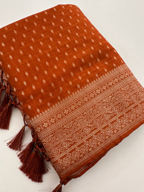 Venkatagiri Cotton Saree-JU6