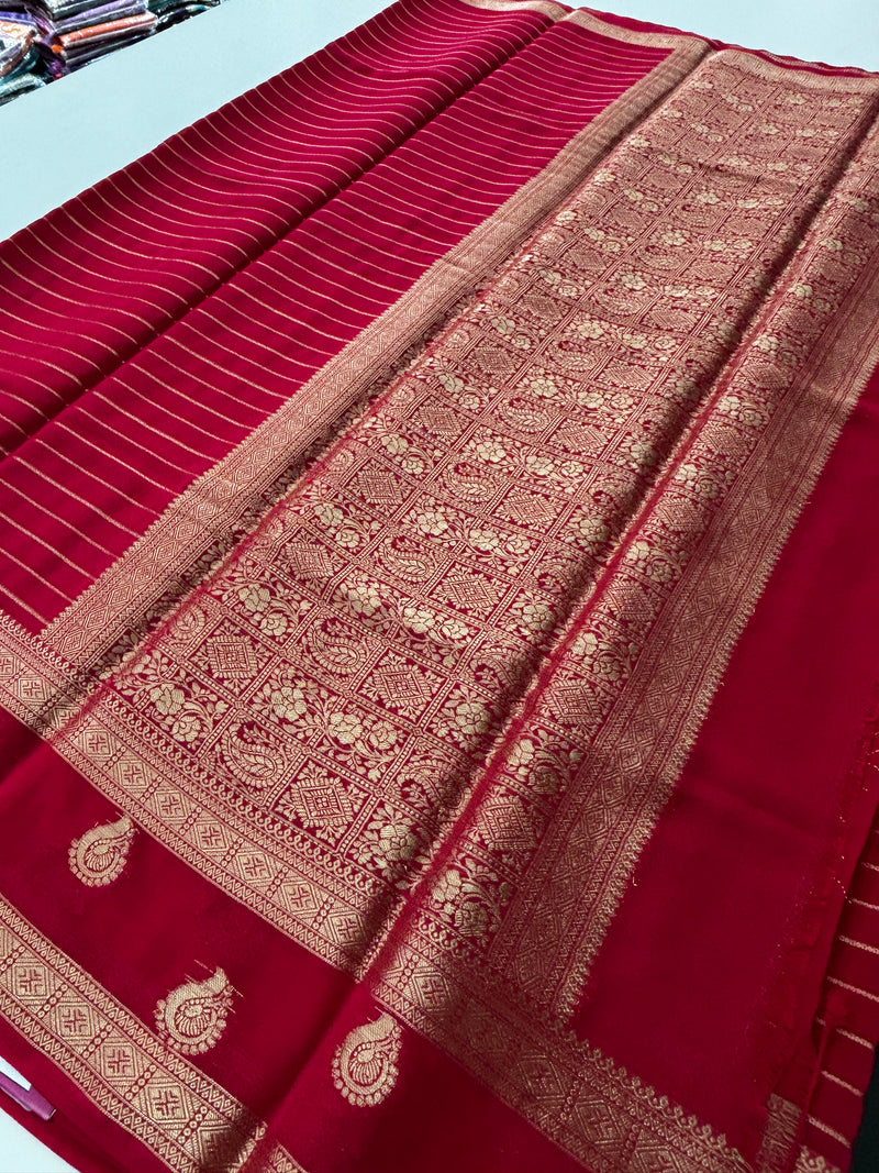 Premium Chiffon Saree-M15