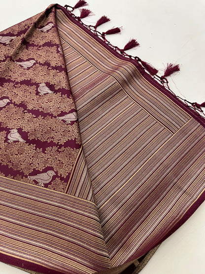 Crepe Brocade Banarasi