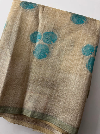 199 SOFT TUSSAR COTTON FLORAL