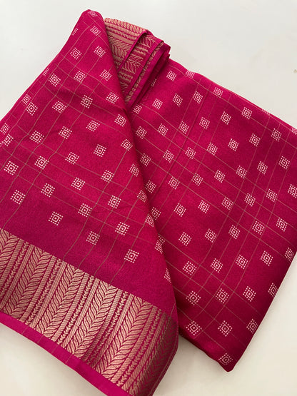Tussar Chiffon