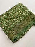 Crepe Chiffon small flower prints -AU3