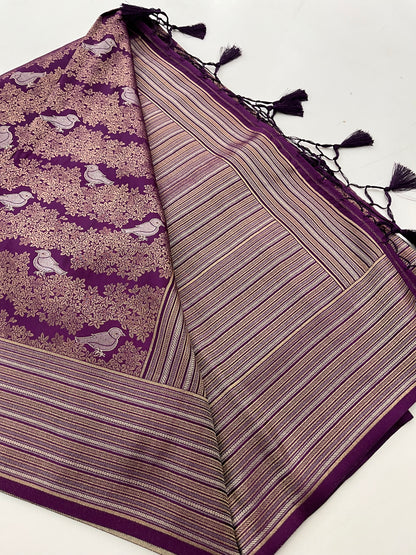 Crepe Brocade Banarasi