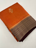 Premium Tussar Fancy Saree -AU6