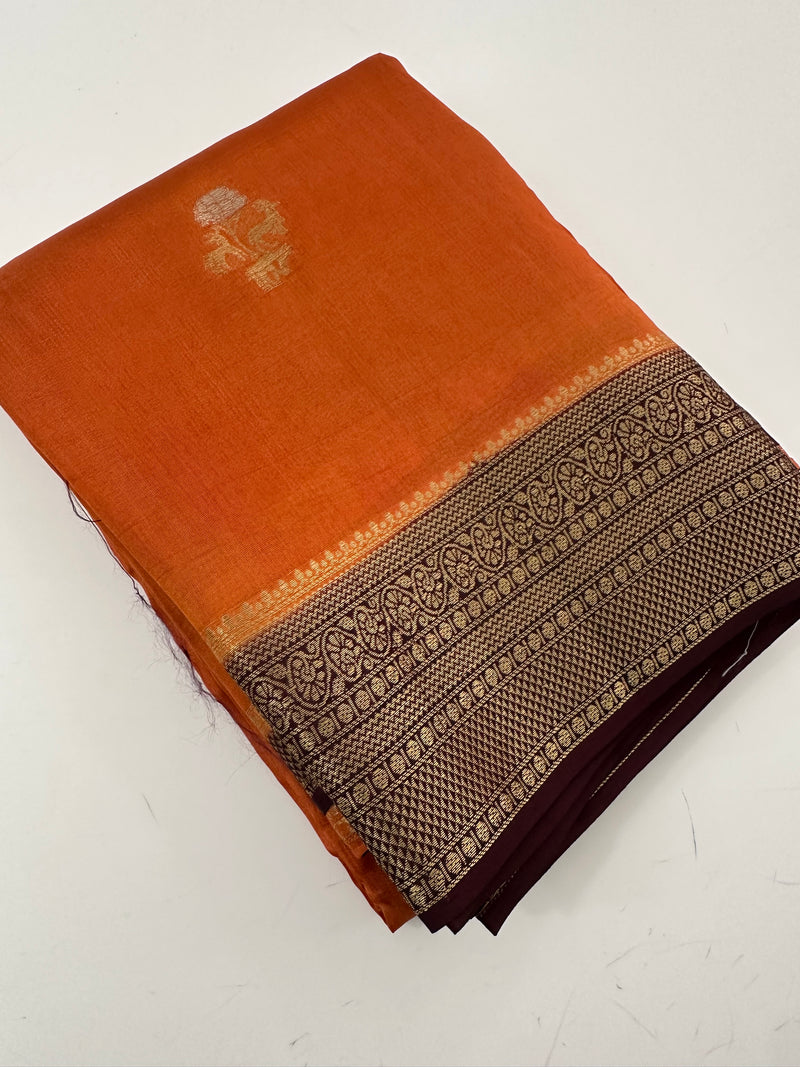 Premium Tussar Fancy Saree -AU6