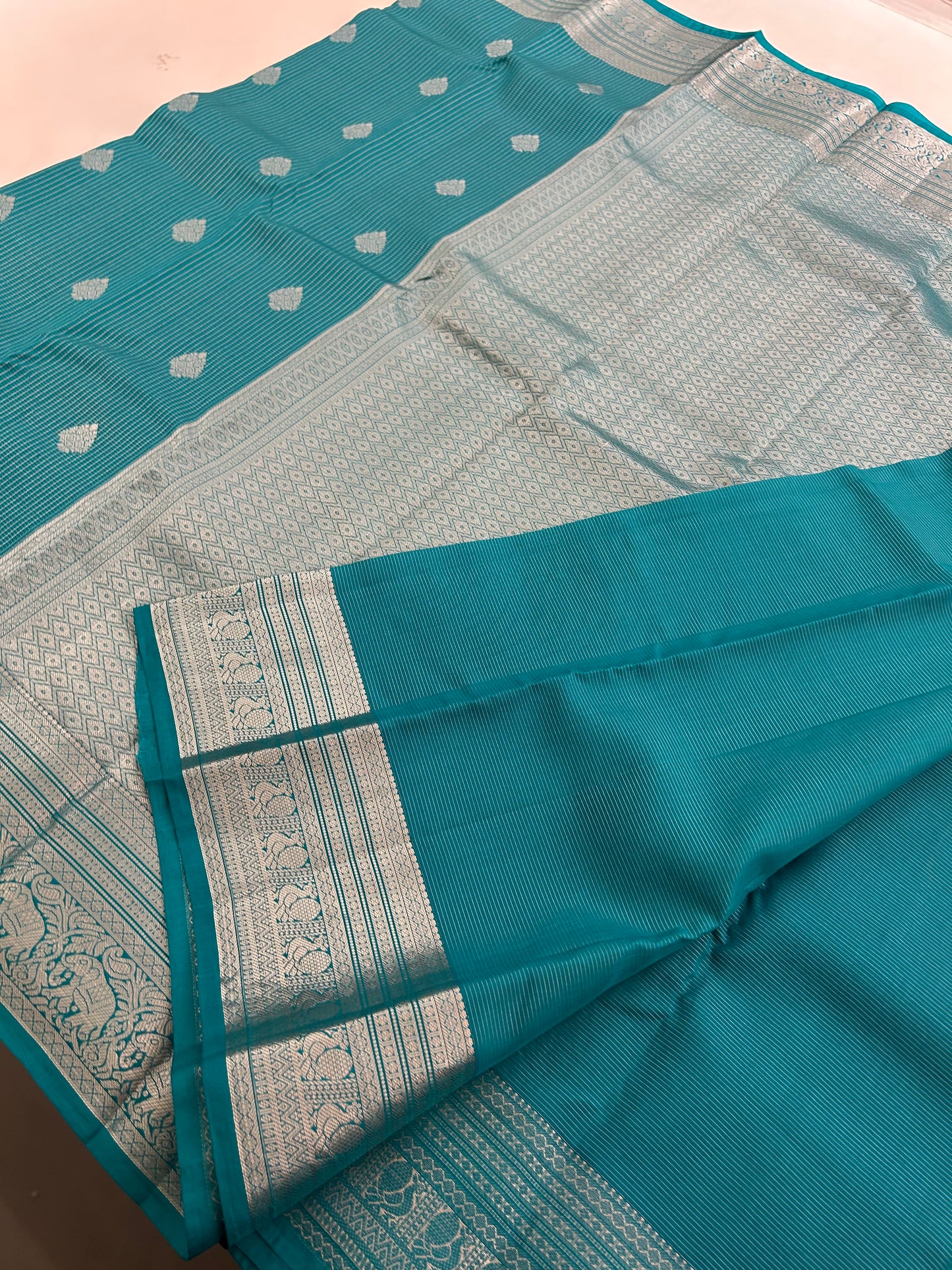 Pure mix silk saree