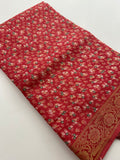 Crepe Chiffon small flower prints -AU3