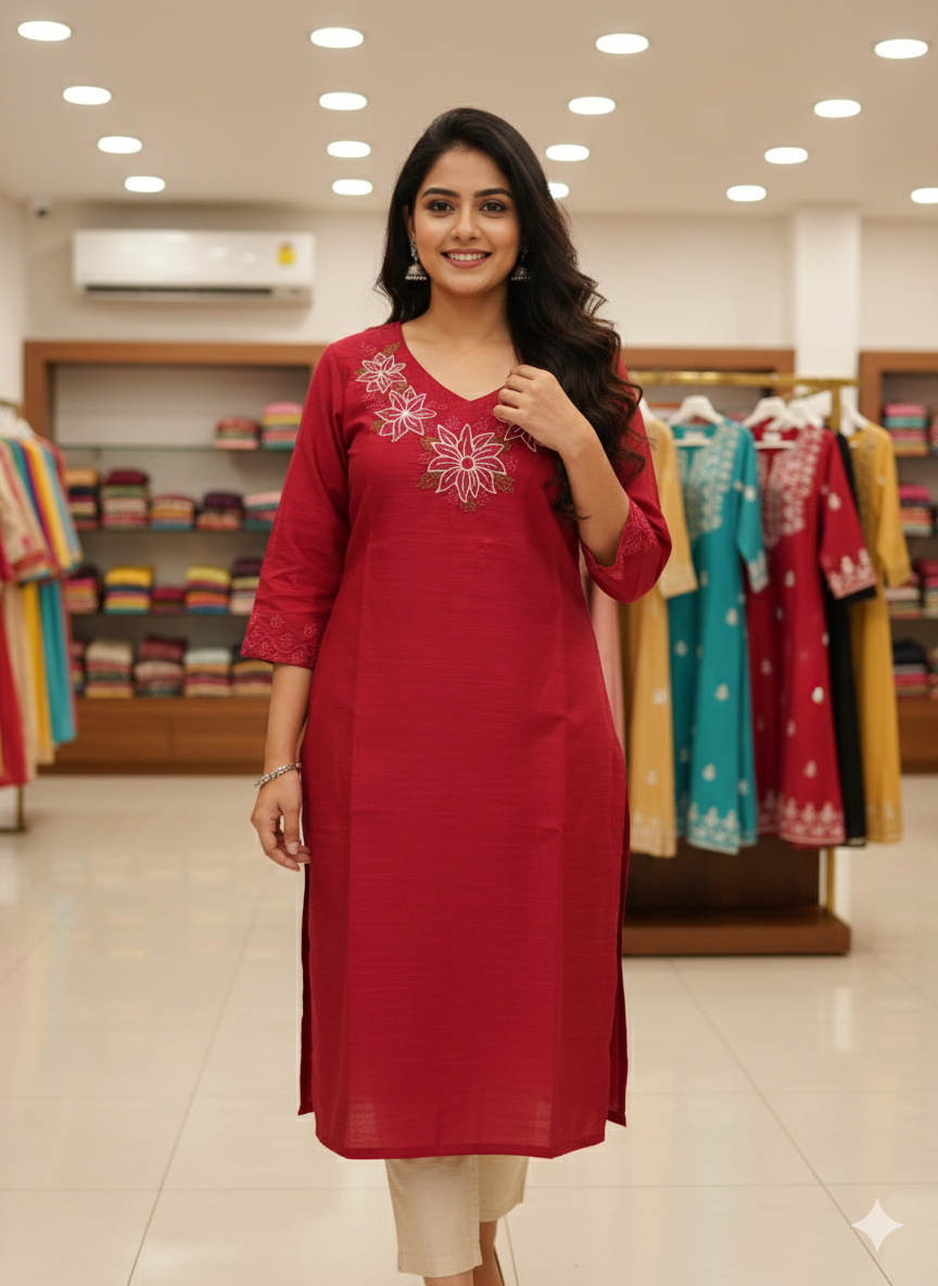 LIVA Certified With Party Wear Only Top