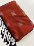 Semi Kanchi Soft Silk In 3 beautiful Color matching. 🌹-JU30