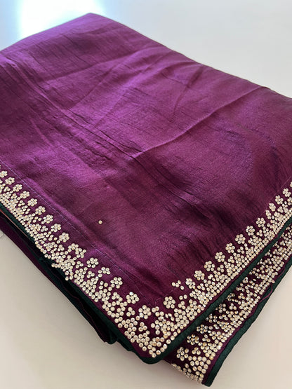 Stone work Fancy Saree