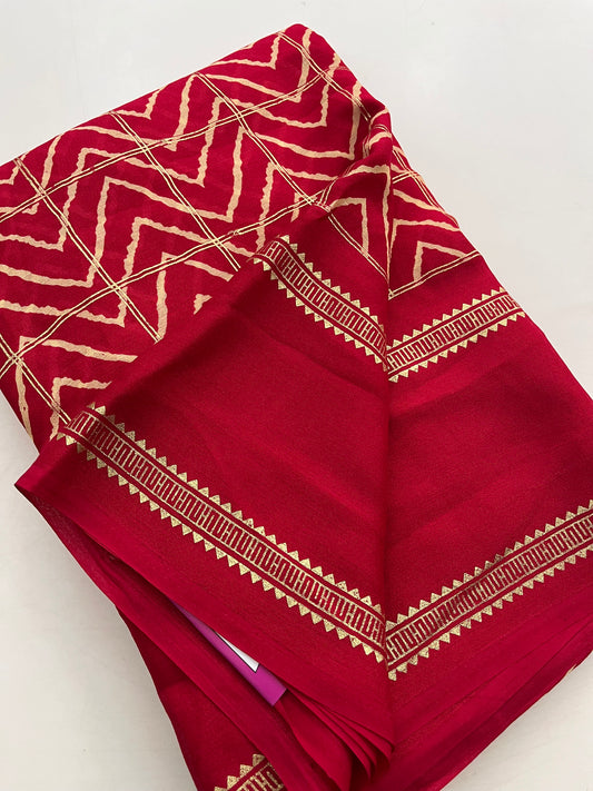 Printed chiffons