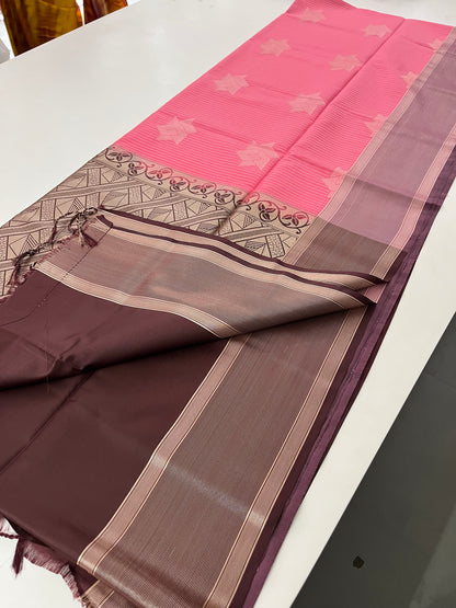Semi Kanchi  Silk Saree