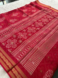 Tussar Chiffon-J6
