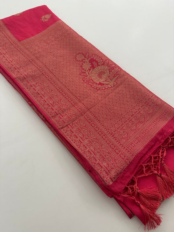 Venkatagiri Soft Cotton Saree- JU28