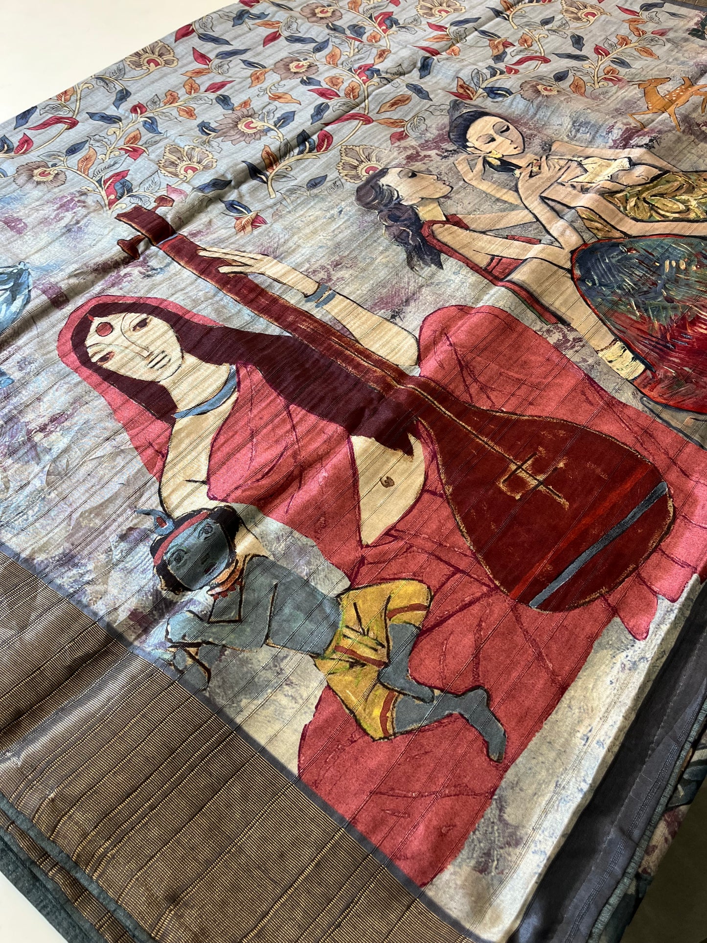 Designer Tussar Fancy